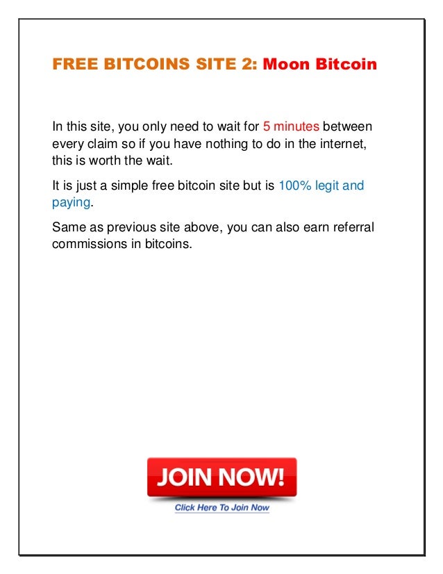 Free bitcoin sites legit Free bitcoin sites legit
